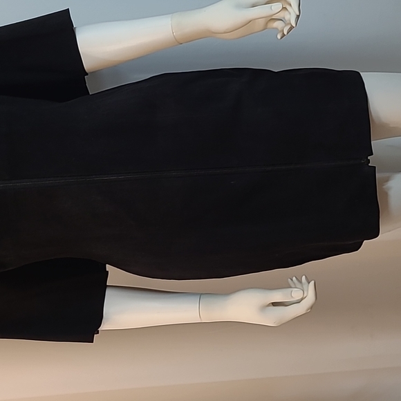 Alexander Wang Suede Capelet Dress - Picture 3 of 12